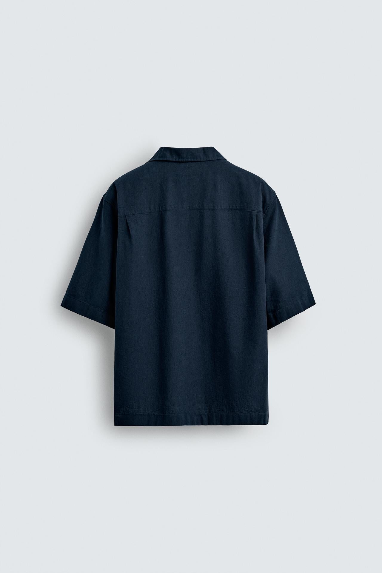 RELAXED FIT ABSTRACT PRINT SHIRT